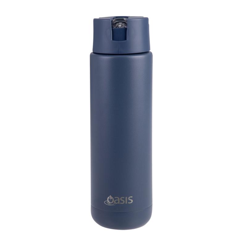 Oasis Stainless Steel Insulated Ceramic Moda Bottle 700ML - Indigo
