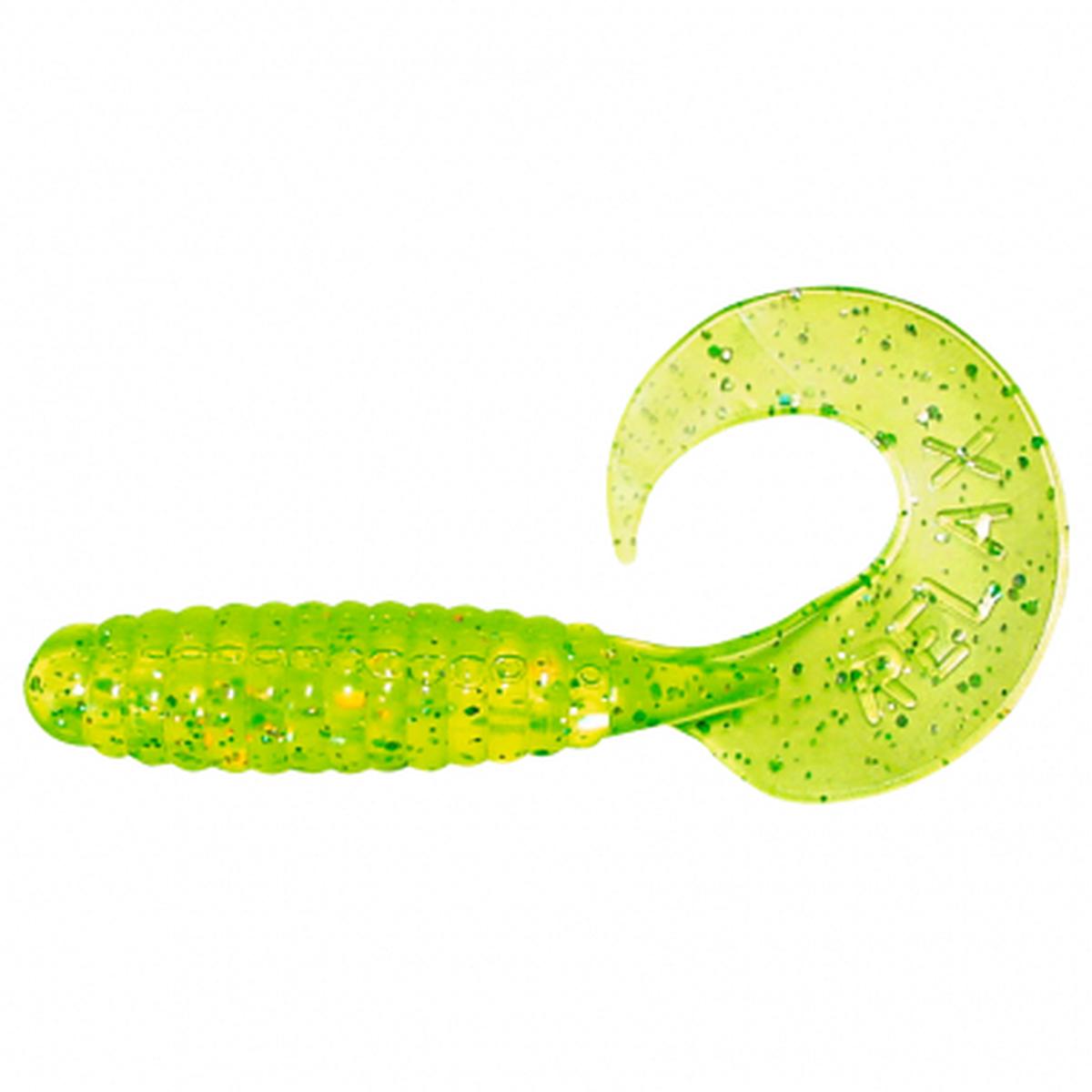 Twister 2" (chartreuse/glitter)