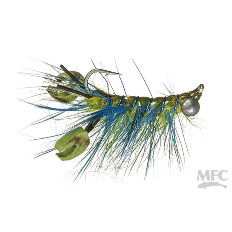 Ritt's Fighting Crawfish Olive/Blue