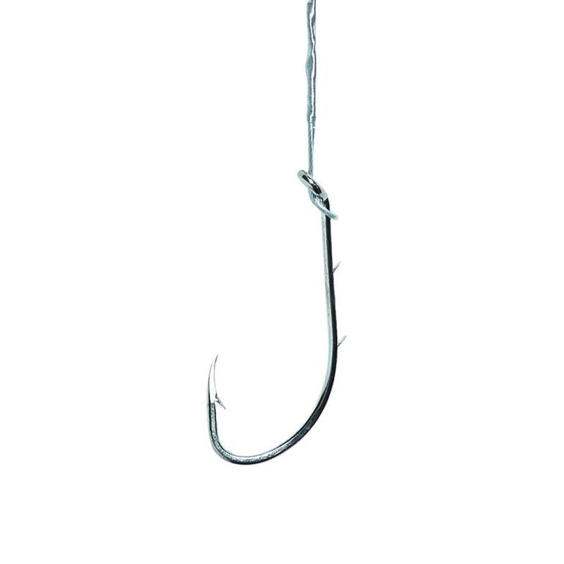 Baitholder Nylawire Snelled Hook - Size 1 (5 Pack)