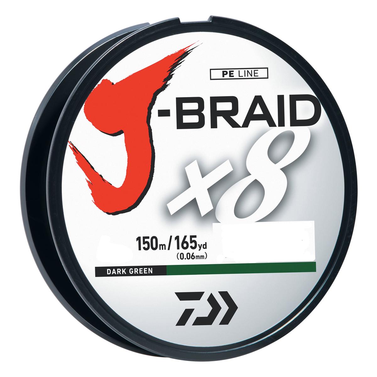 J-braid 50lb Dkgreen 150m