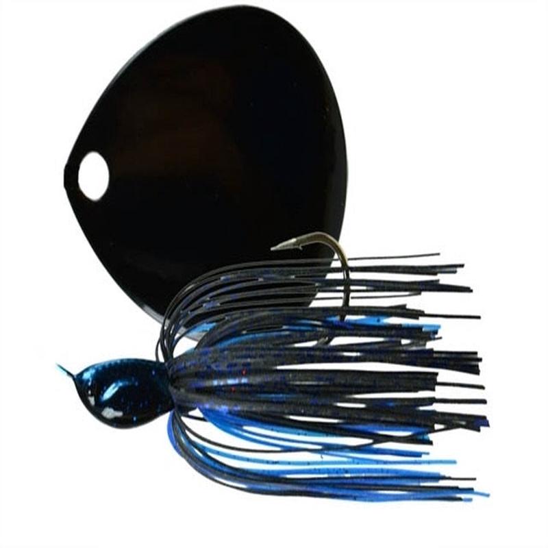 Night Time Thumper Single Colorado Spinnerbait - (3/4 oz.)