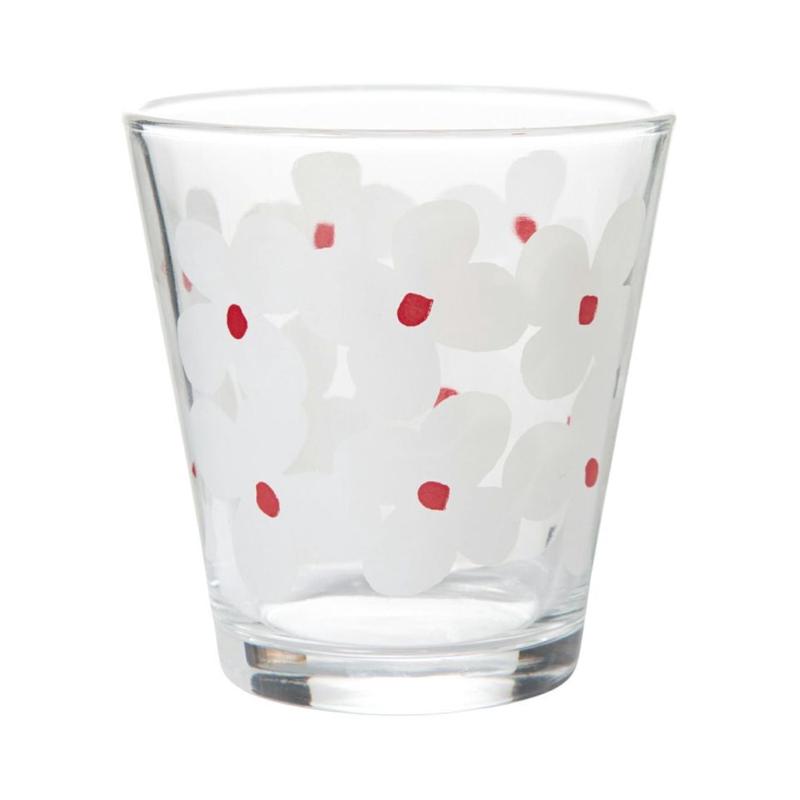 Wpc Glass Tumbler 250ML (Kukka Off)
