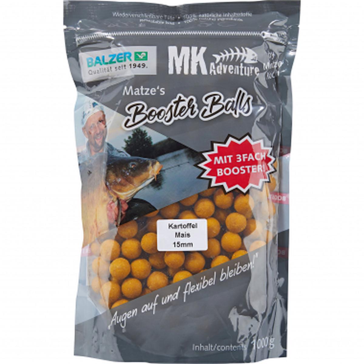 Boilies MK Adventure Booster Balls (Potato/Corn)