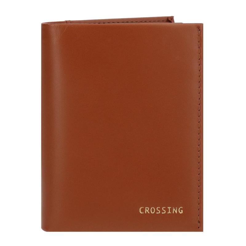 Crossing Sydney Short Leather Wallet With Coin Pouch Rfid - Gingerbread