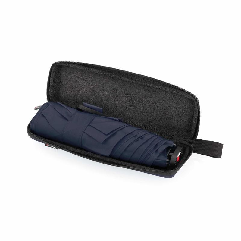 Knirps X4U Ultralight Slim Manual With Eva Case - Navy