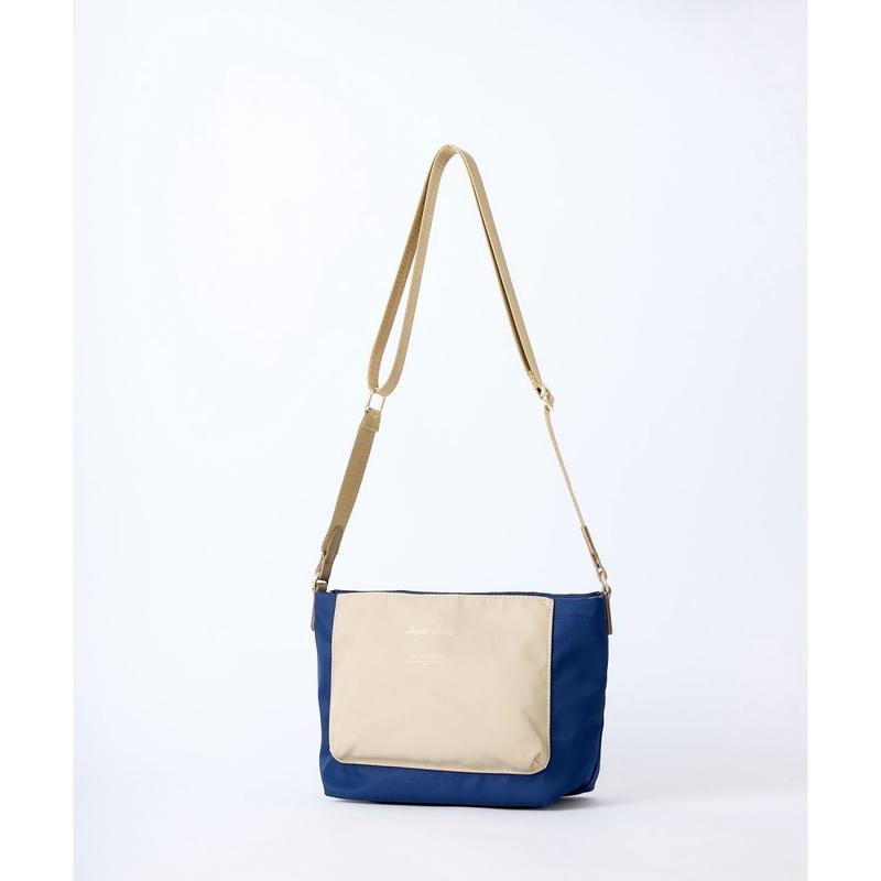 Legato Largo Color Combo Mini Shoulder Bag (Navy)