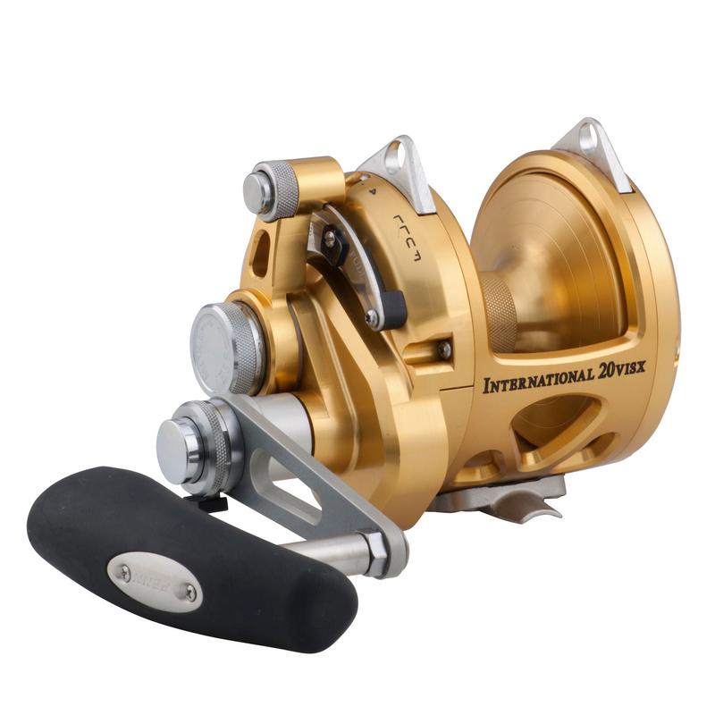 Penn International 20 VISX Gold Overhead Reel