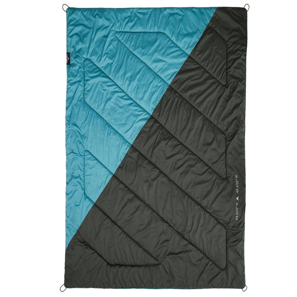 Teton Sports Acadia Mammoth Outdoor Camp Blanket in TealSlate