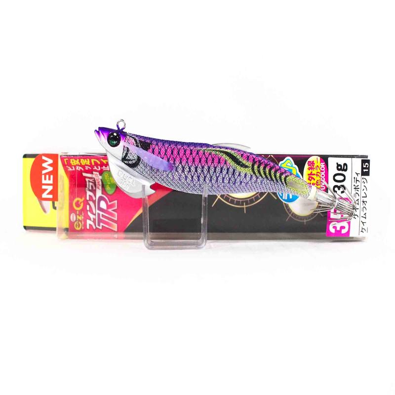 Yo Zuri Duel EZ-Q Fin Plus TR Rattle Squid Jig 3.5 30gram A1745-KVUP (0886)
