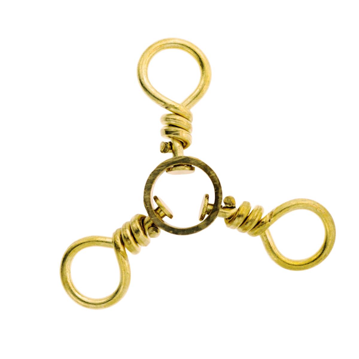 3-way Swivel-6 Brass 01251-006 12pcs