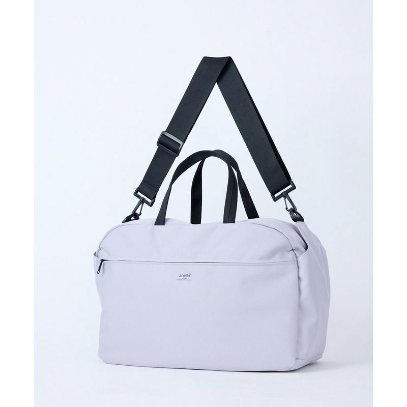 Anello Anywhere 2Way Boston Bag (Light Grey)