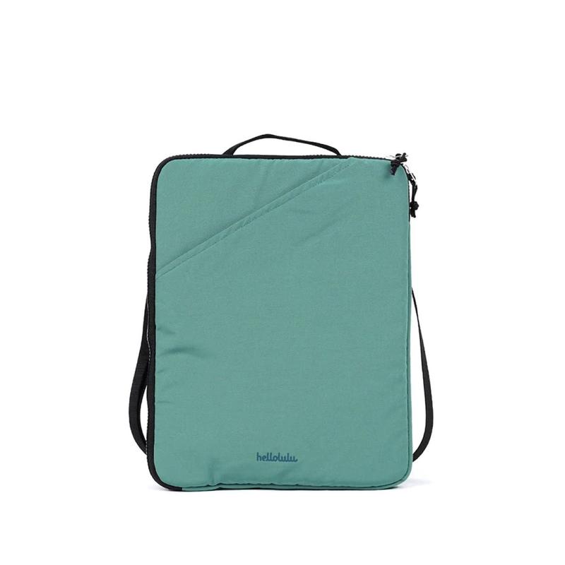 Hellolulu Erle 3-Way Laptop Sleeve Case 13" Recycled (Crystal Teal)