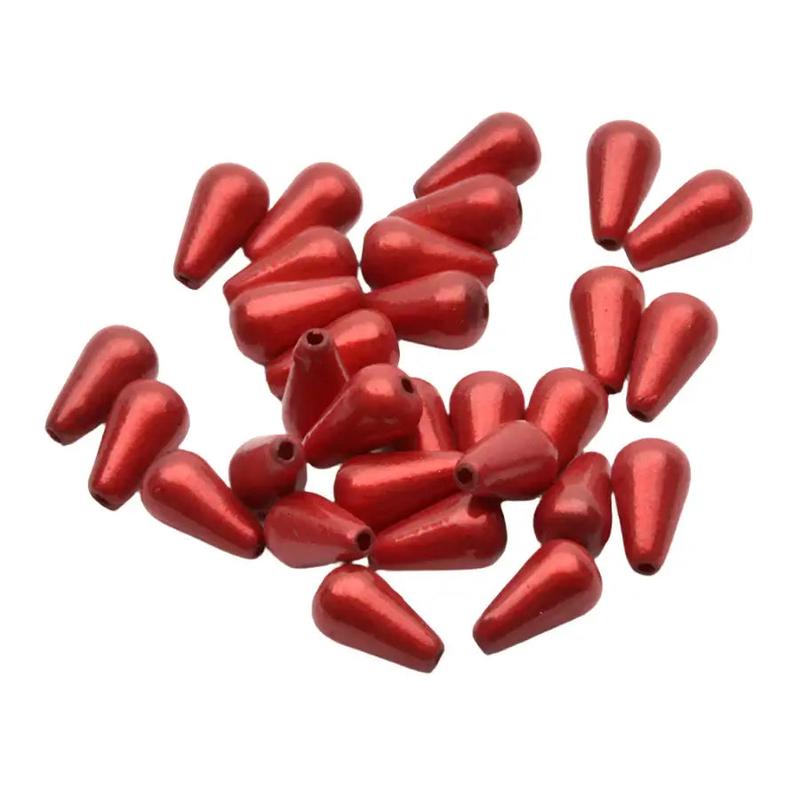 MFC - Teardrop Plastic Streamer Beads