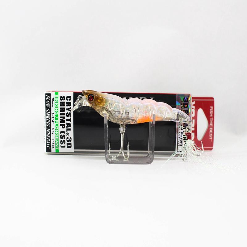 Yo Zuri 3D Crystal Shrimp 70 mm Sinking Lure R1161-HTS (2530)