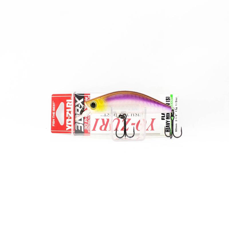 Yo Zuri 3DR-X Flat Heavy Minnow 80S Sinking Lure R1543-GSSM (4862)