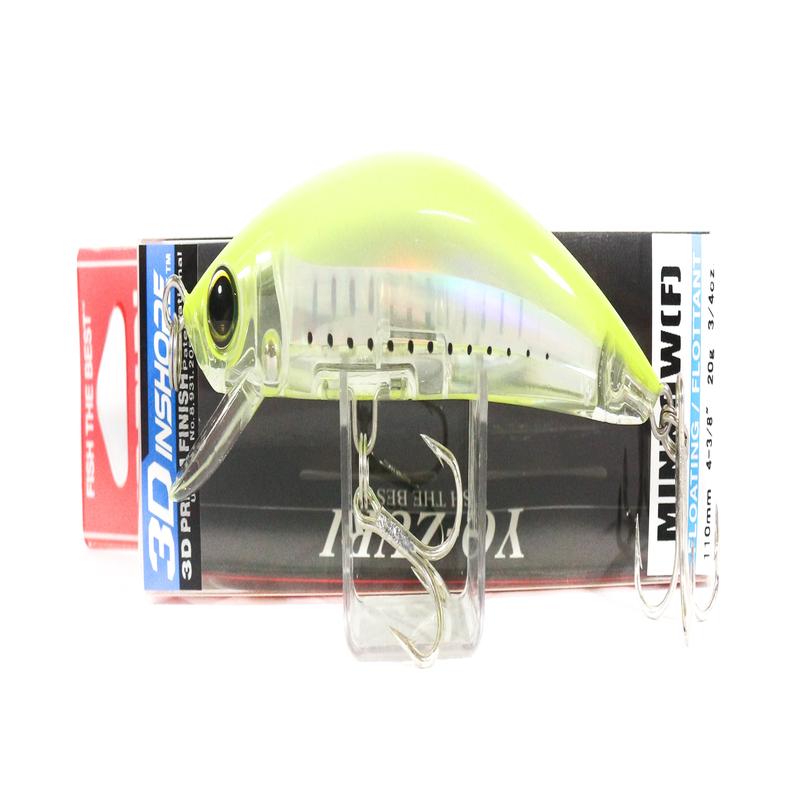 Yo Zuri Duel 3D Inshore Minnow 110 Floating Lure R1213-GHCS (7449)