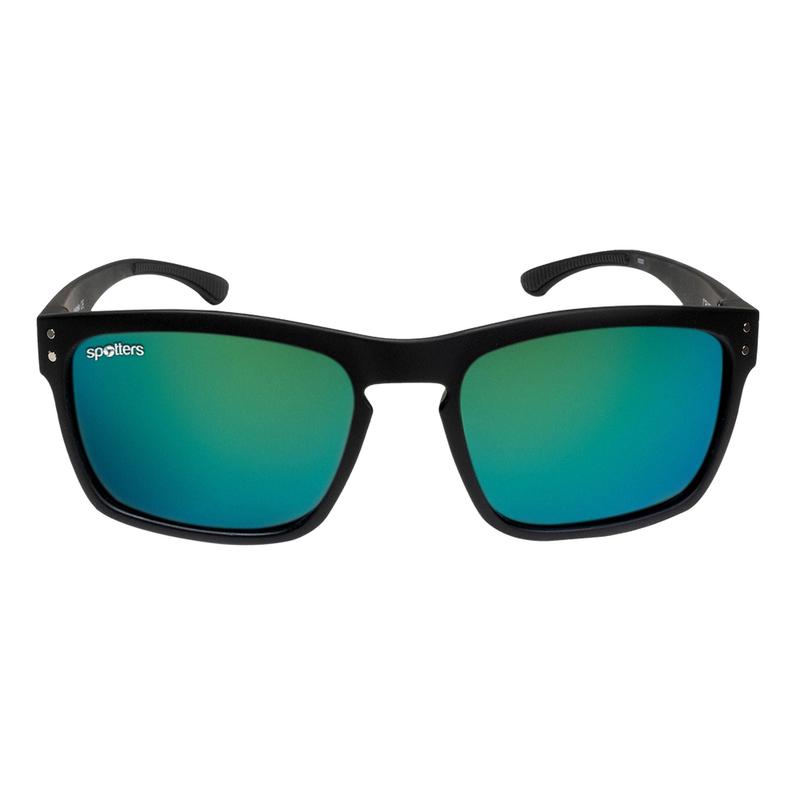 Spotters Polarised Eyewear Crypto Matt Black Sunglasses