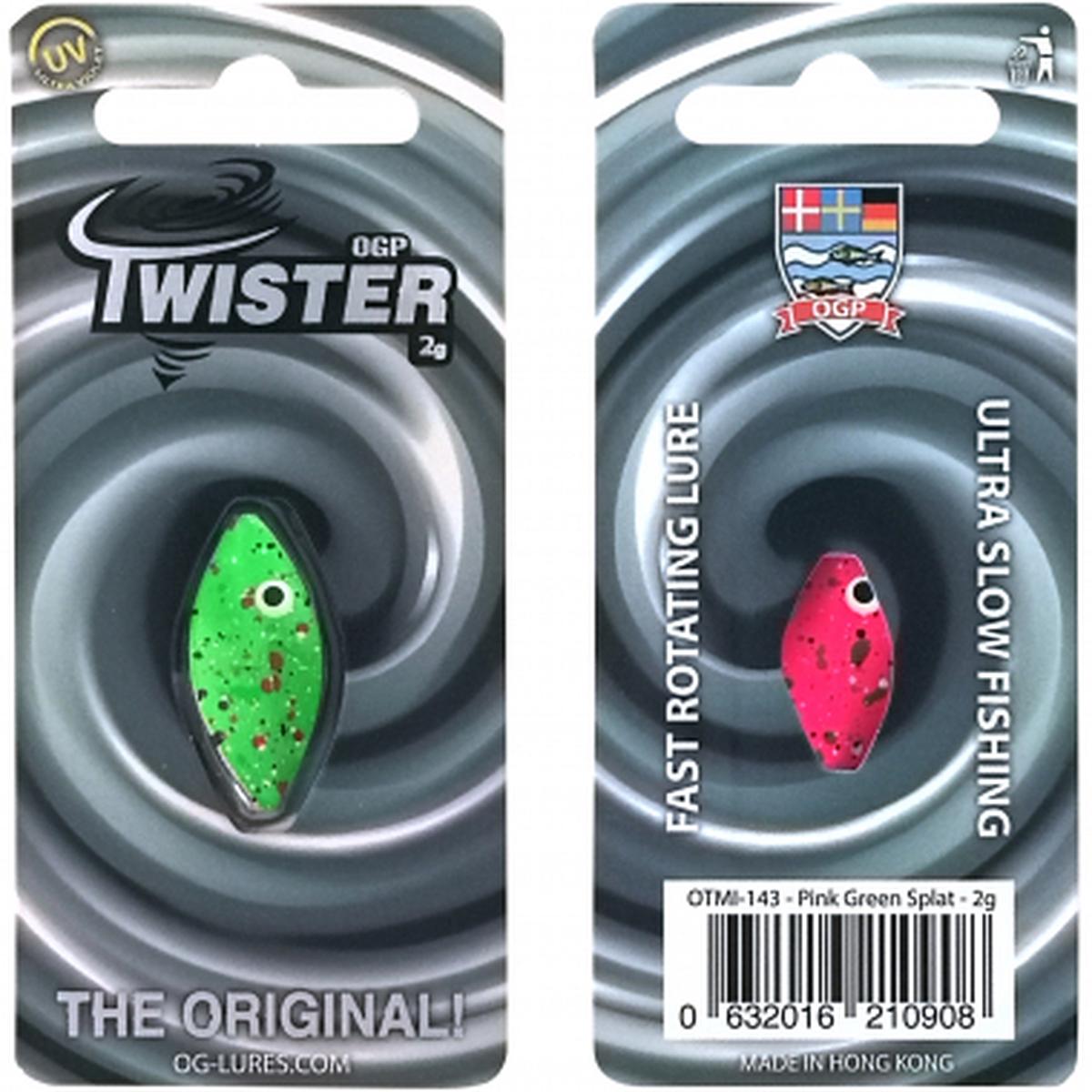 Twister (Pink Green Splat)