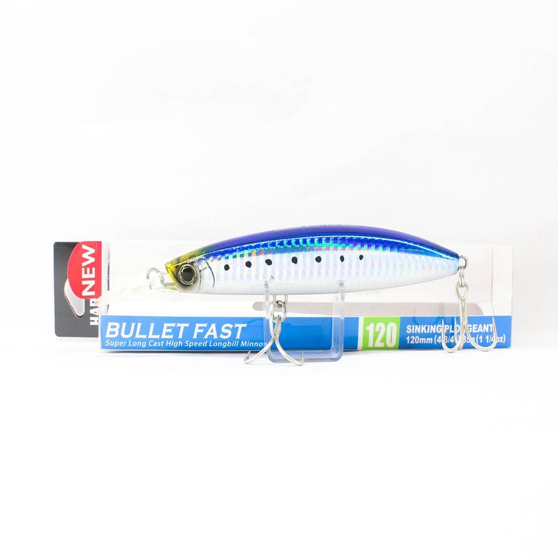 Yo Zuri Duel Hardcore Bullet Fast 120 mm Sinking Lure F1243-HIW (7505)