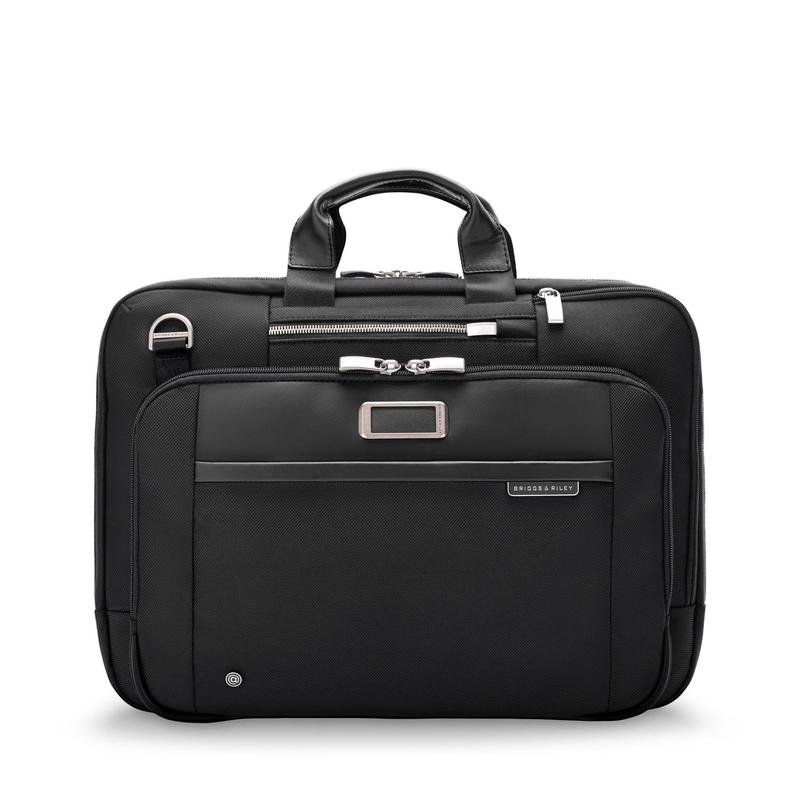 Briggs & Riley @Work Redux Large Expandable Brief - Black