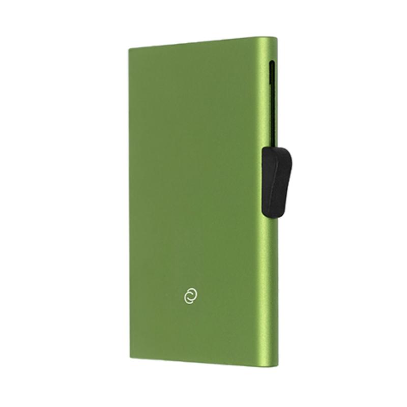 C-Secure Aluminium Cardholder (Olive Green)