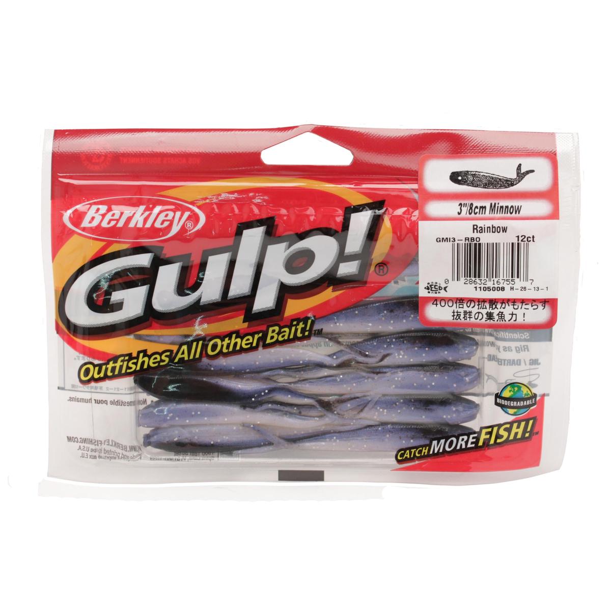 Gmi3-rbo Gulp Mnow Rainbow 3in Ih