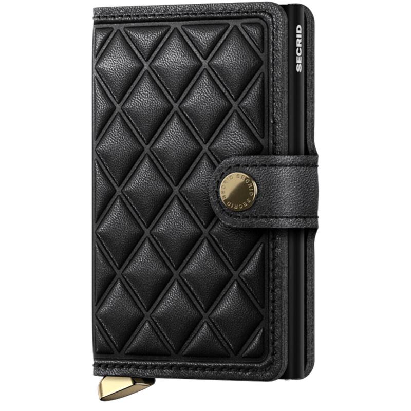 Secrid Miniwallet Premium Emboss - Diamond Black