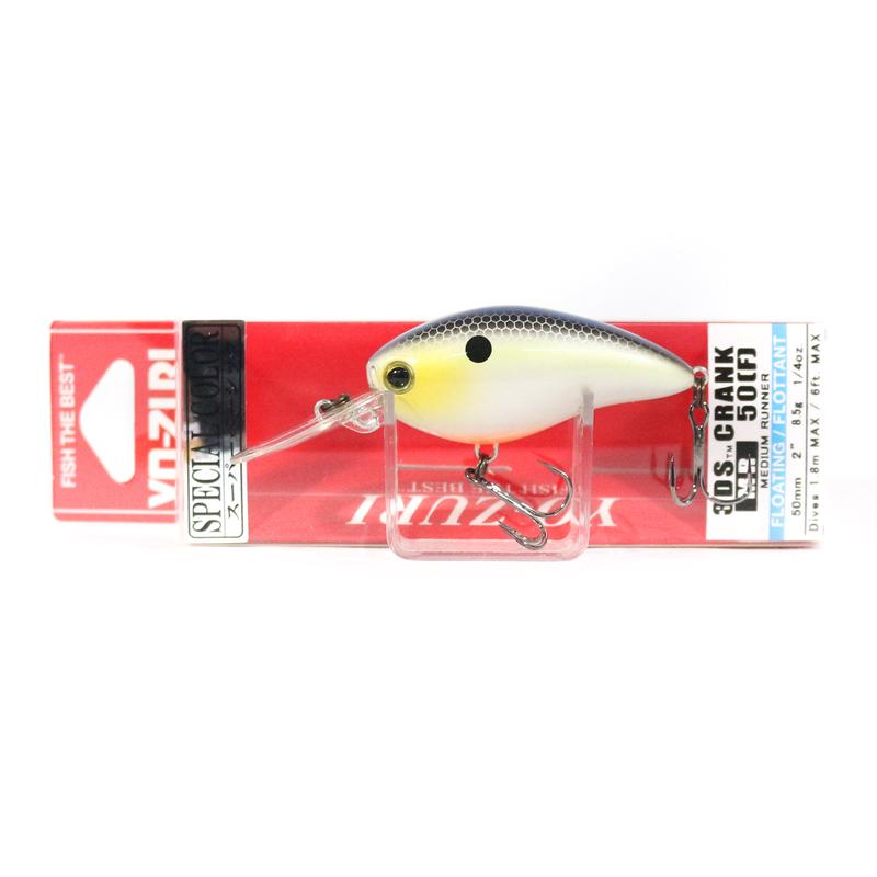 Yo Zuri Duel 3DS MR 50F Crank Bait Floating Lure F1140-SSH (3835)