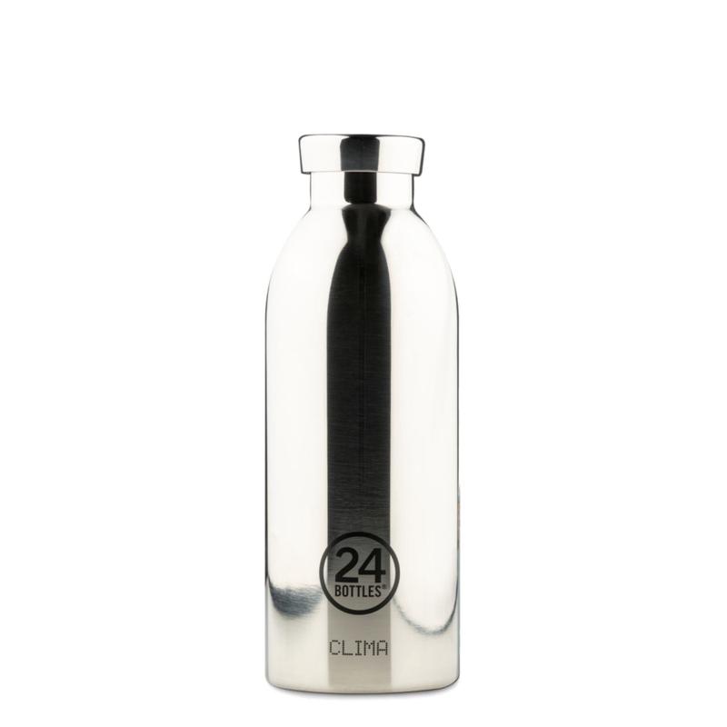 24 Bottles Clima 500ML Insulated Water Bottle - Platinum