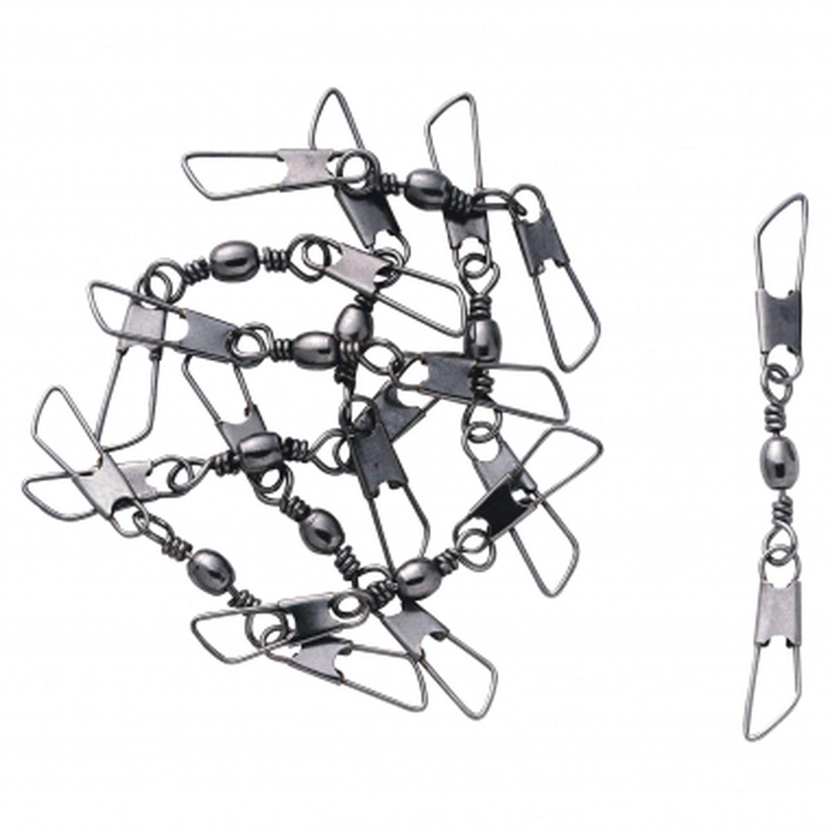 Barrel Swivel with Double Snap Link