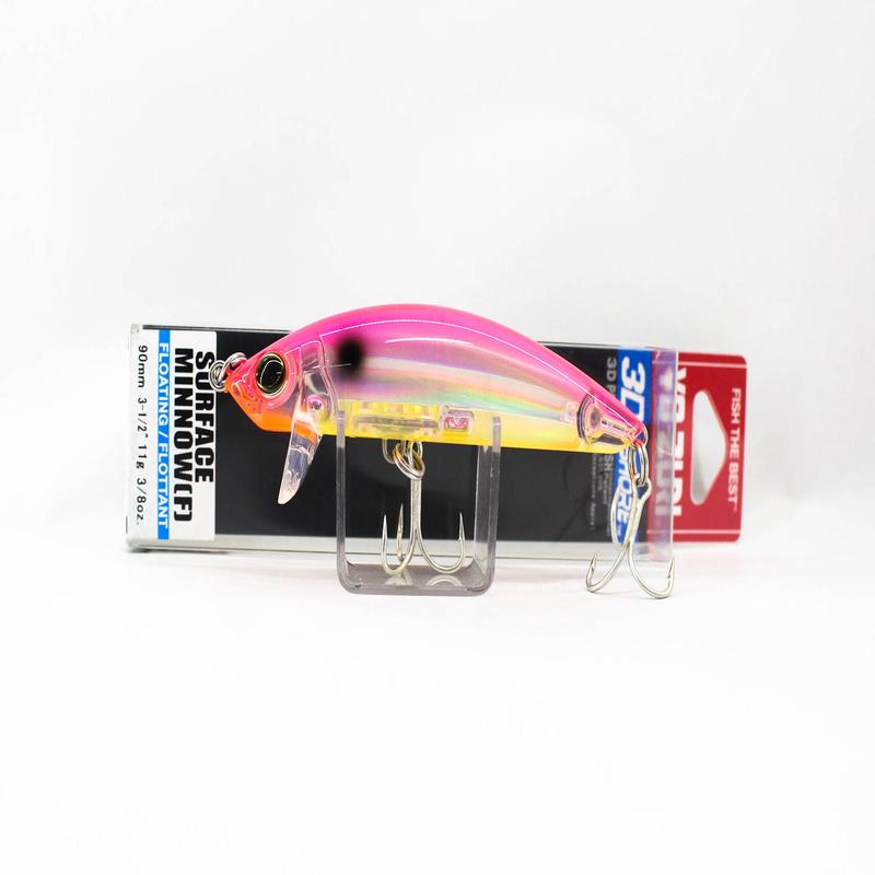 Yo Zuri Duel 3D Inshore Surface Minnow 90 Floating Lure R1215-PSCL (6943)