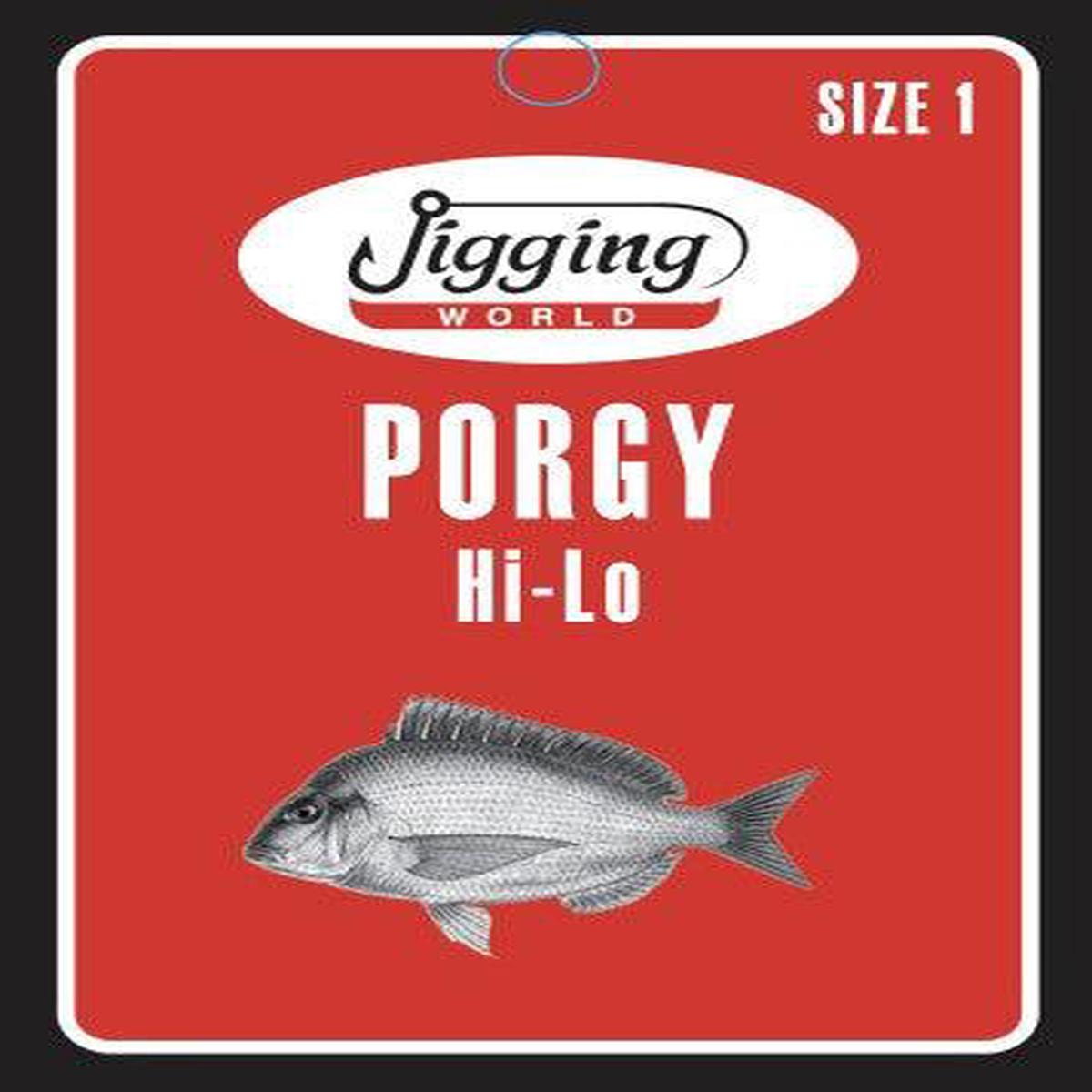 Jigging World Porgy Hi-Lo Mono Rigs