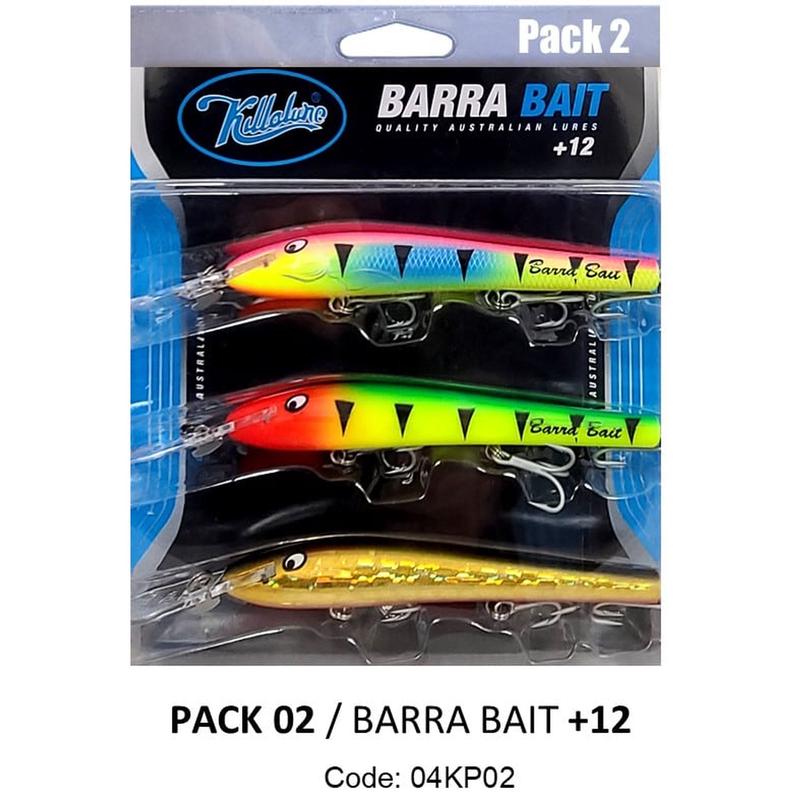 Killalure Barra Bait Lure Pack
