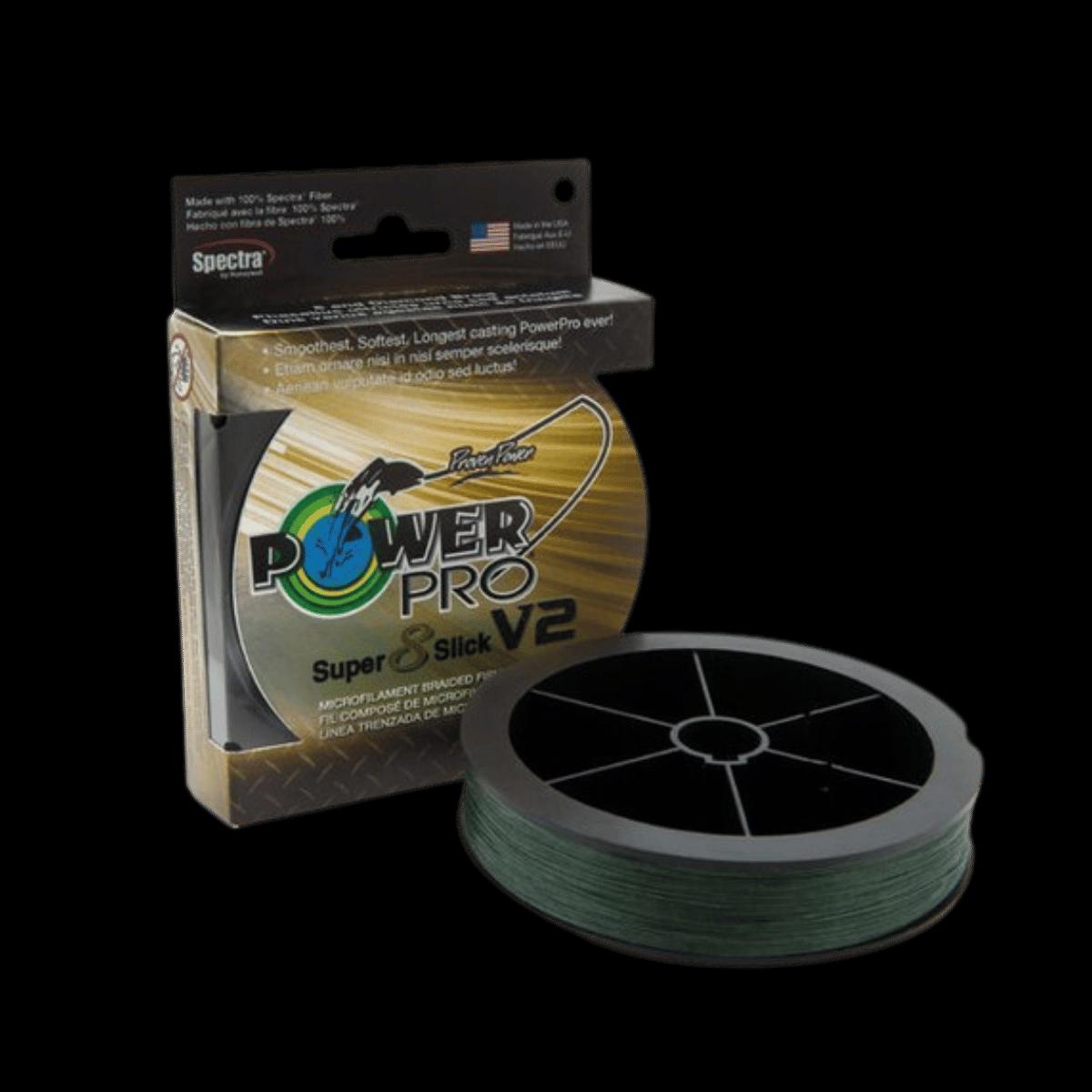 POWER PRO SUPER SLICK V2 150YD - 10LB - MOSS GREEN