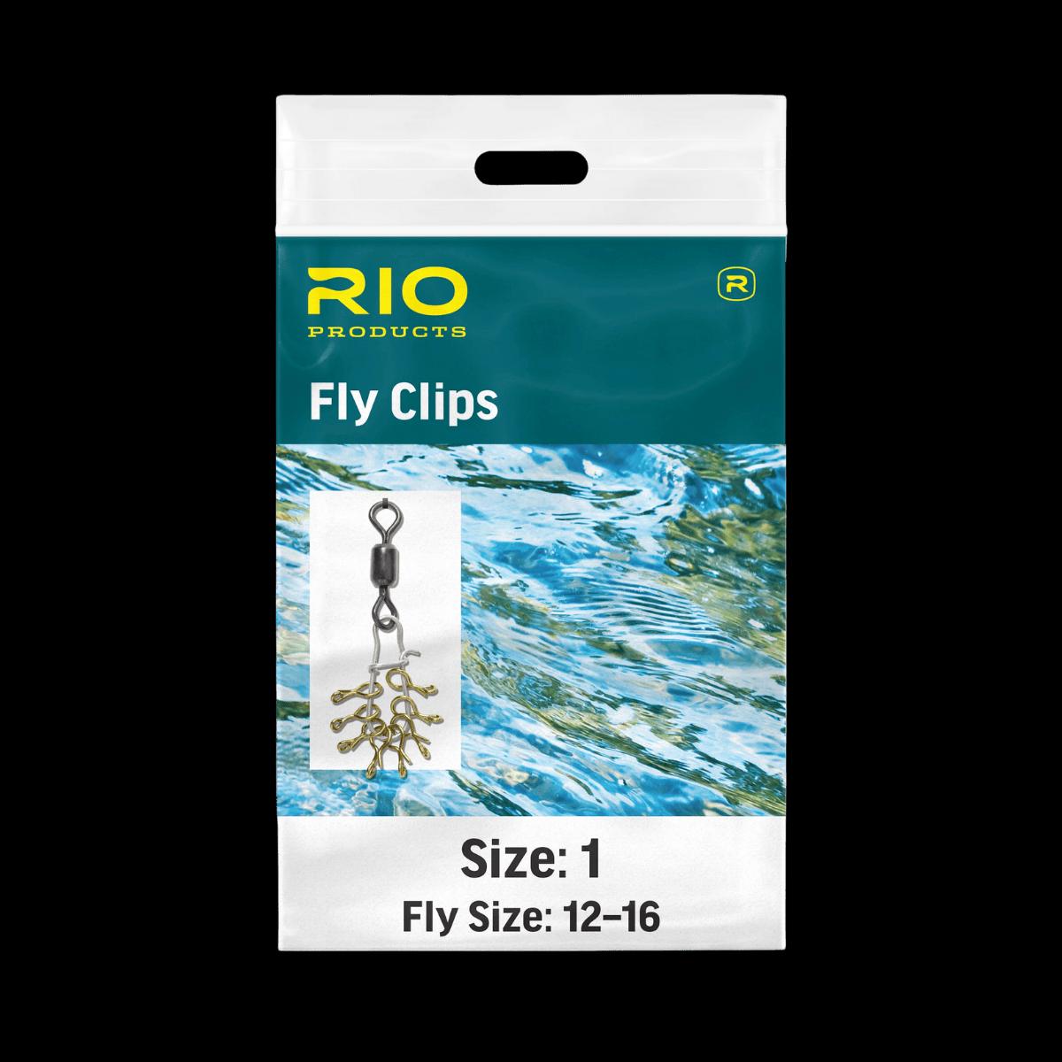 RIO FLY CLIP 10PK - SIZE 2 - BRONZE
