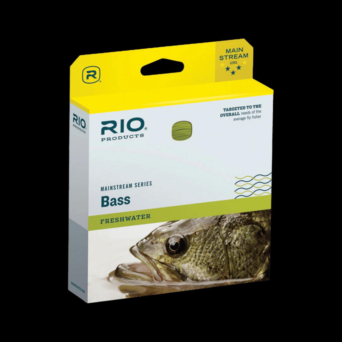 RIO MAINSTREAM BASS/PIKE/PANFISH - YELLOW WF7F"