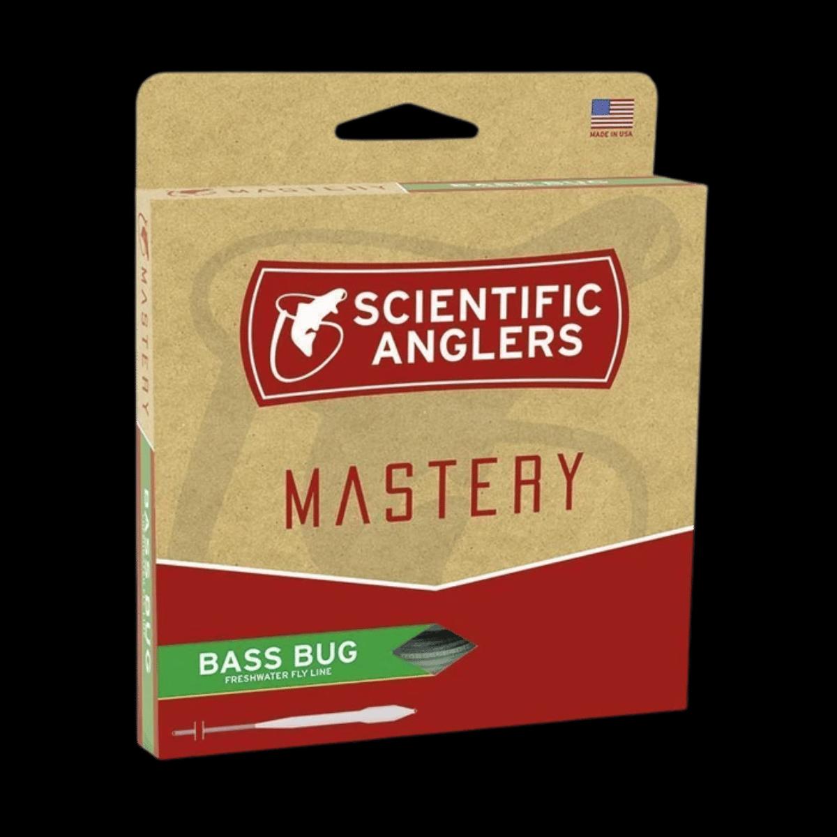 SCIENTIFIC ANGLERS MASTERY BASS BUG TAPER 90FT - WF6F - FROG GRN/SHAD BLUE