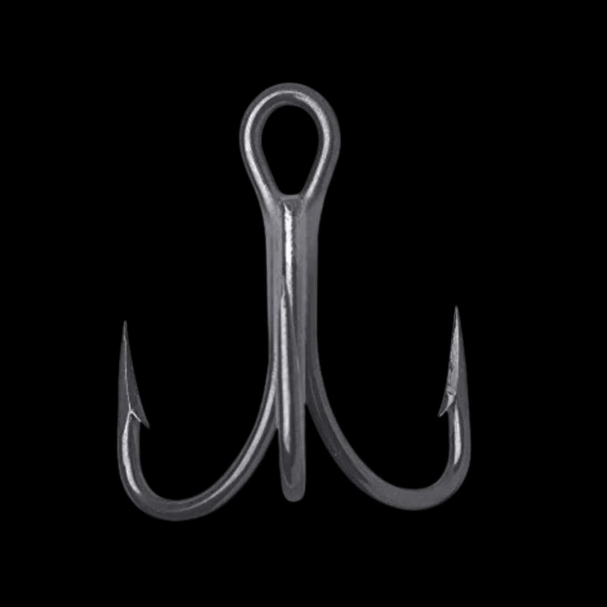 VMC O'SHAUGHNESSY TREBLE SHORT 4X #5/0 - BLACK NICKEL