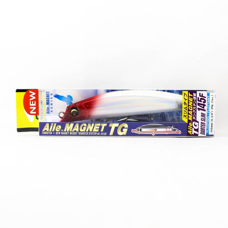 Yo Zuri Duel Aile Magnet TG Darter Slim 145F Floating Lure F1259-HRH (7882)