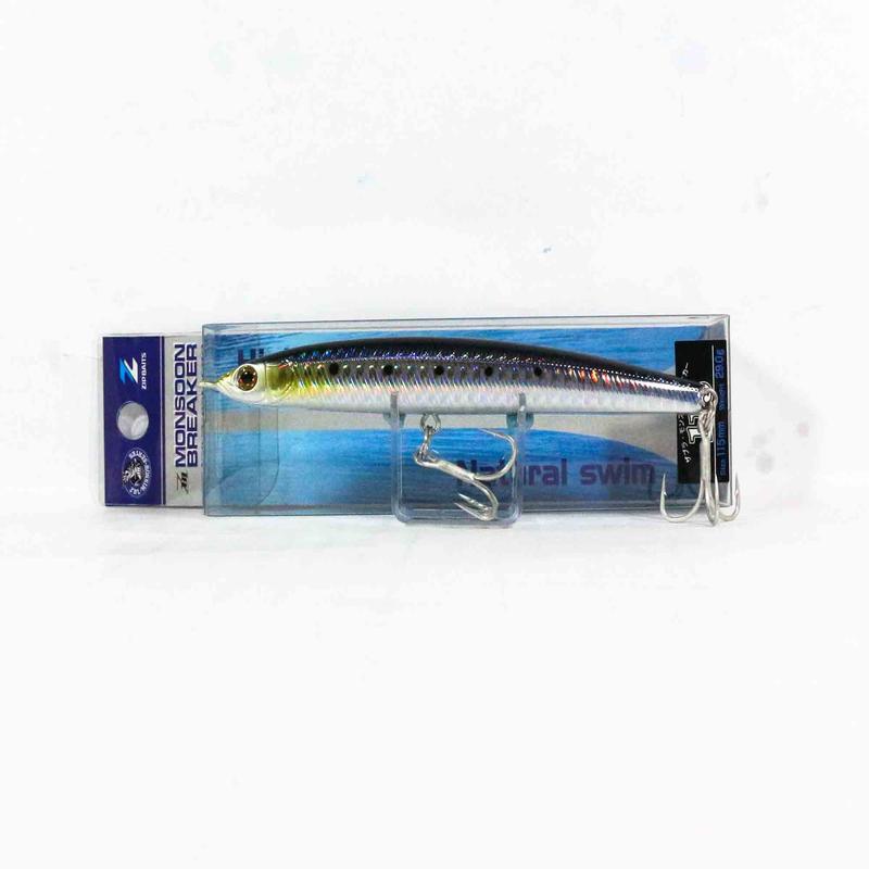 Zipbaits Monsoon Breaker 115mm Sinking Lure 718 (8051)
