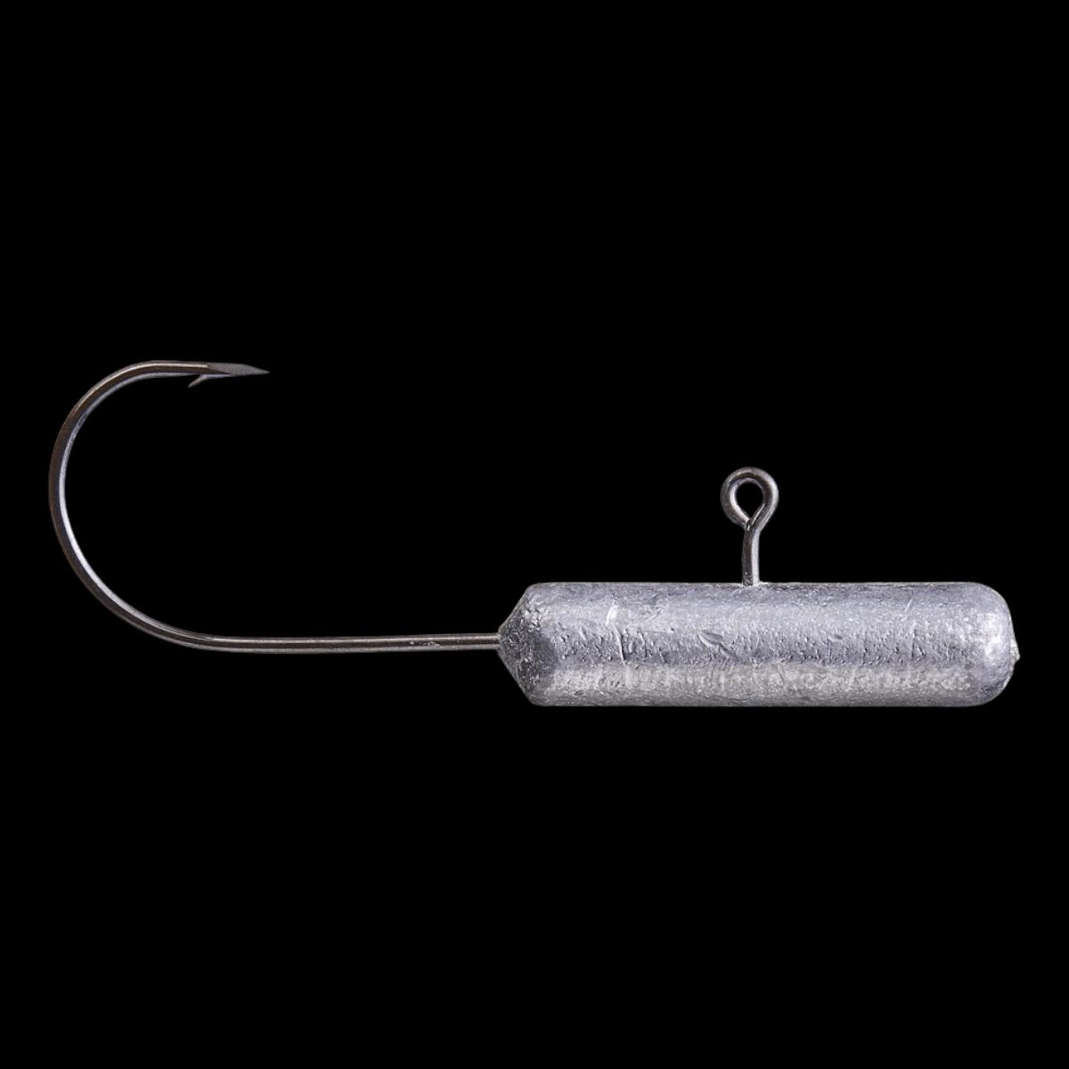 EAGLE CLAW TROKAR LEAD CYLINDER JIG 3PK TERMINAL TACKLE - 1/2OZ