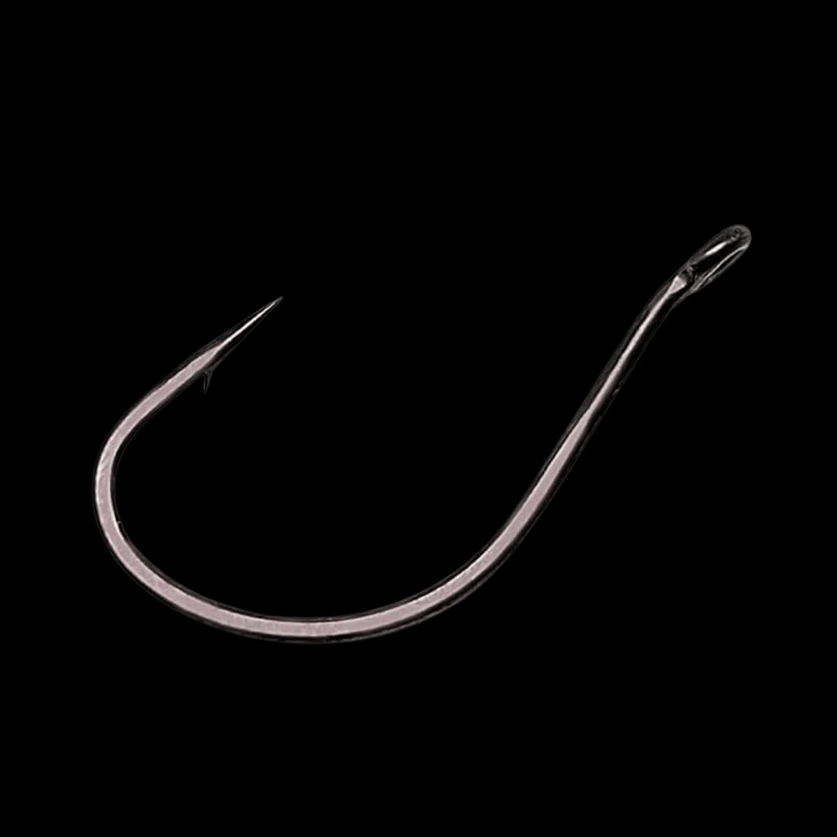 GAMAKATSU DROP SHOT HOOK 6PK - BLACK SIZE #2