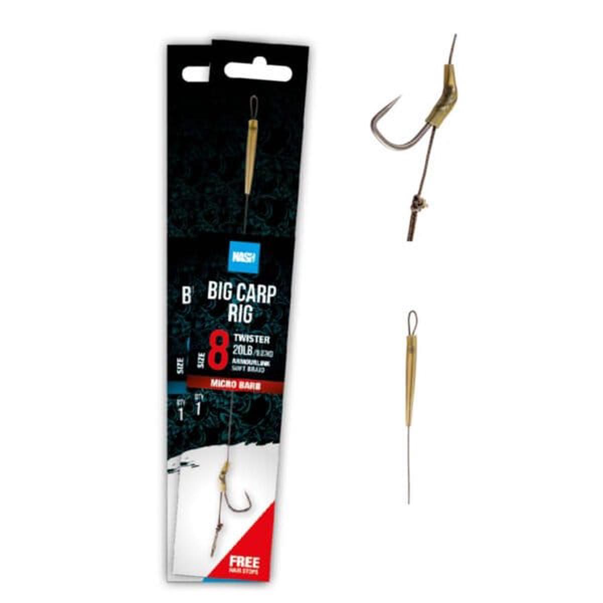 Nash Big Carp Rig Barbed