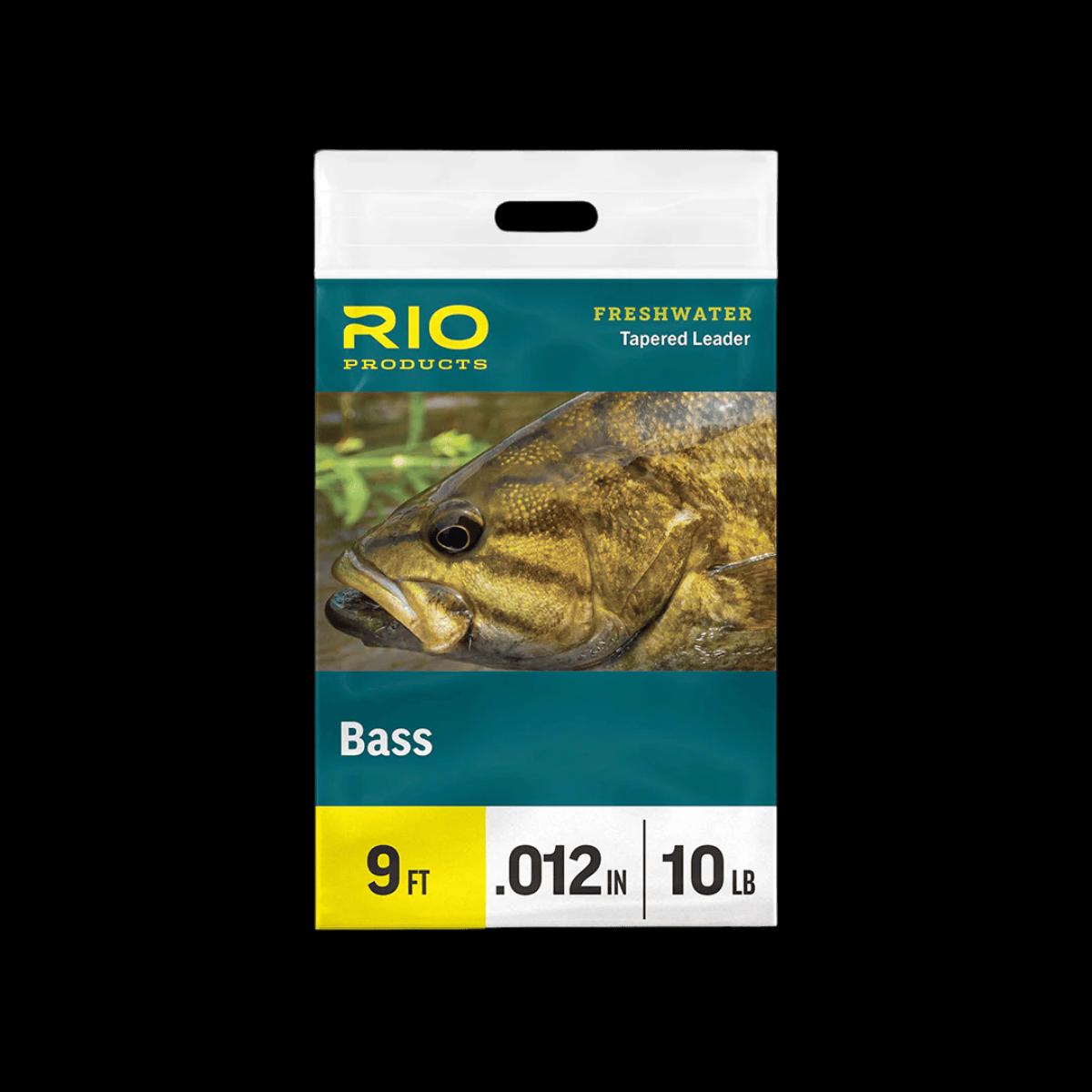 RIO BASS LEADER - 9FT 10 LB