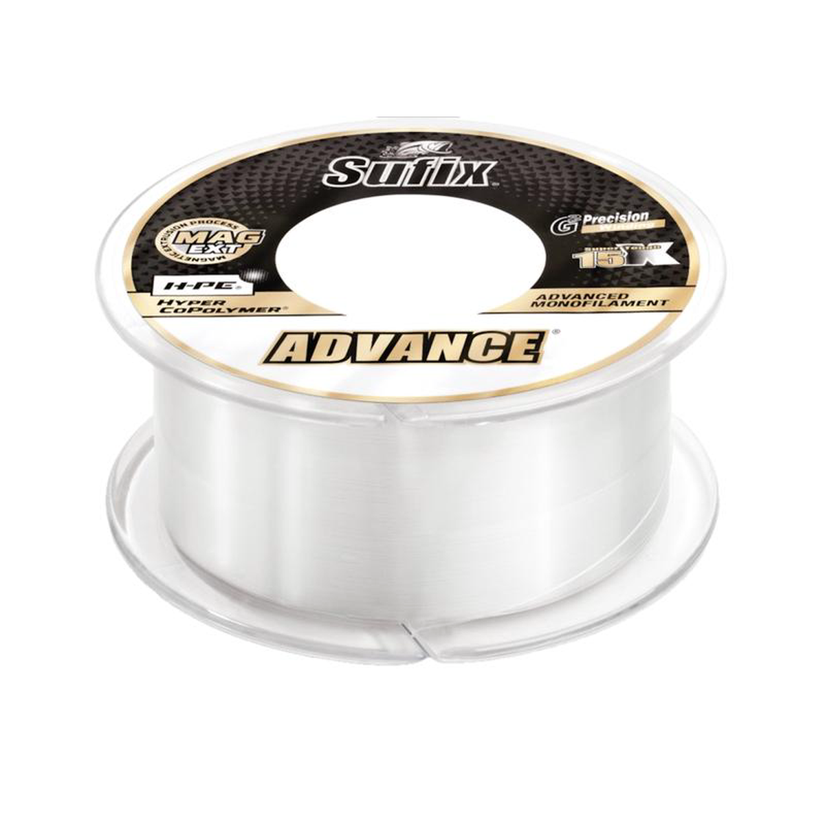 Sufix Advance Monofiliment Fishing Line 10lb Test 330 Yd Spool