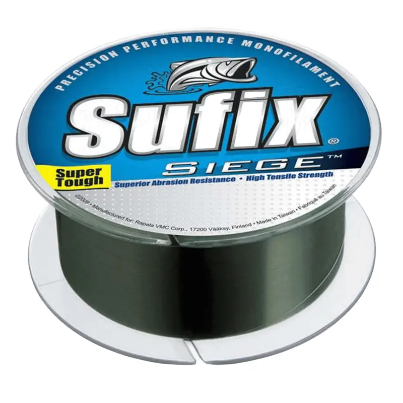 SUFIX SIEGE FISHING LINE 330YD SMOKE GREEN - 4/8G