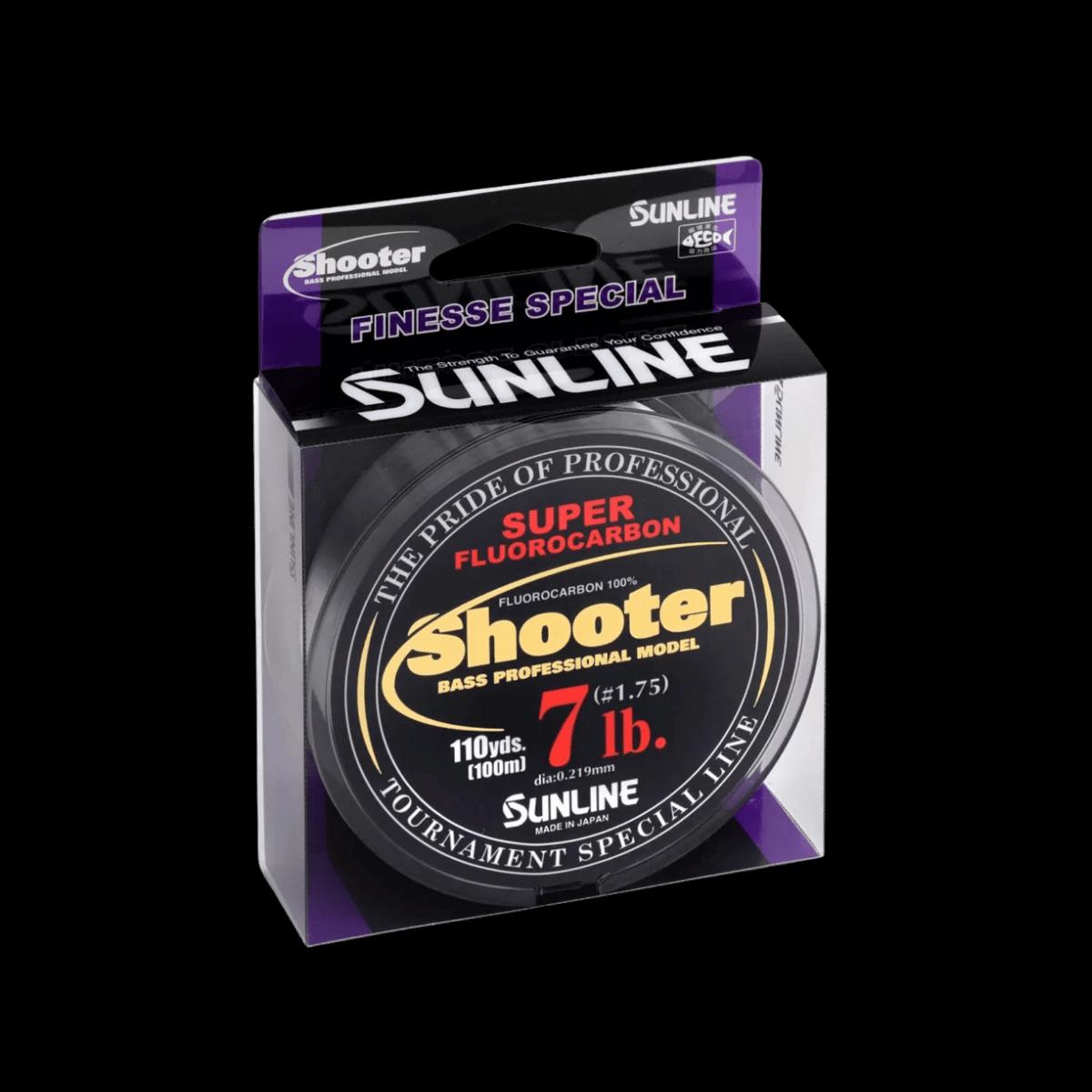 SUNLINE SHOOTER FLUOROCARBON 110YD - NATURAL CLEAR - 07 LBS