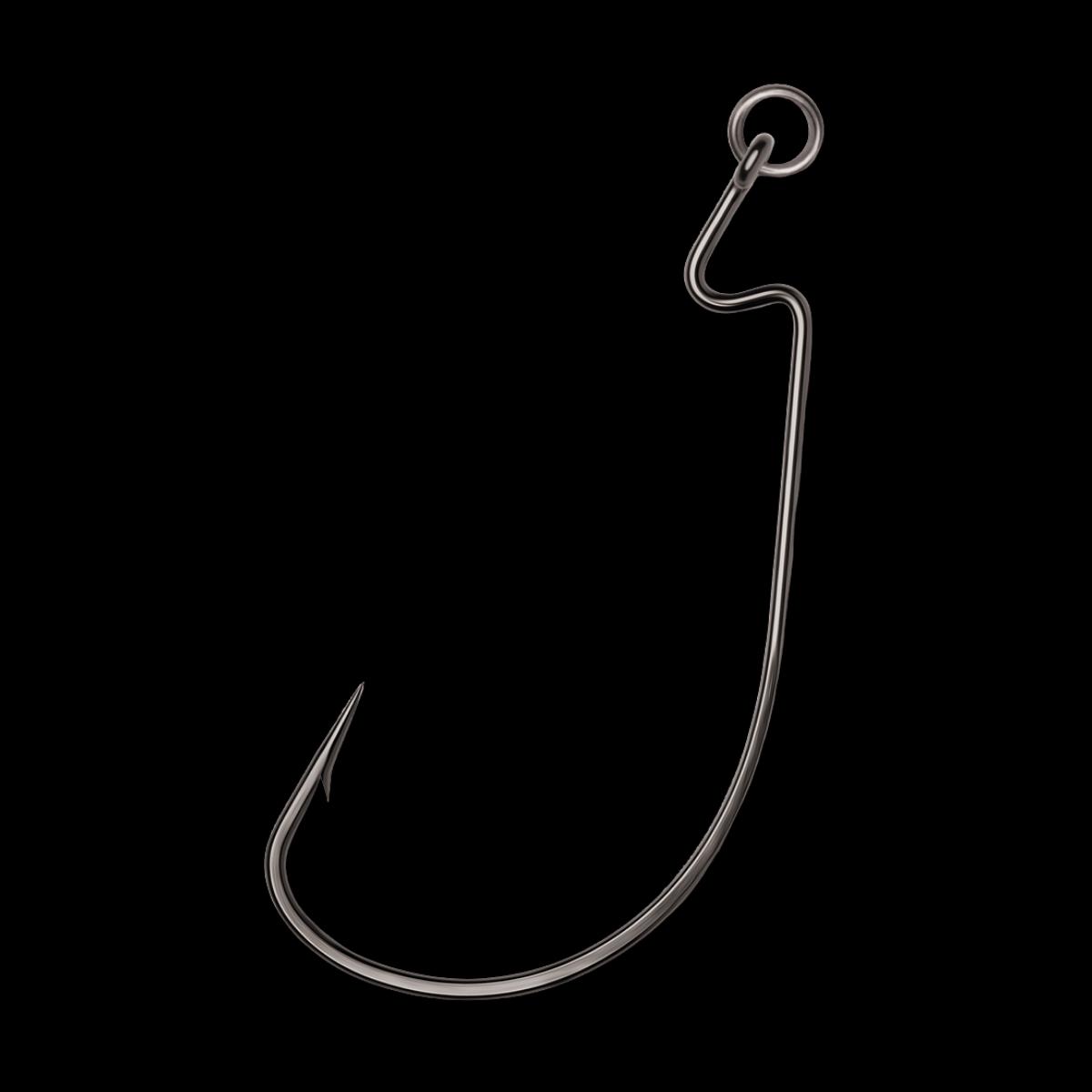 VMC RINGED WIDE GAP HOOK #5/0 - BLACK NICKEL