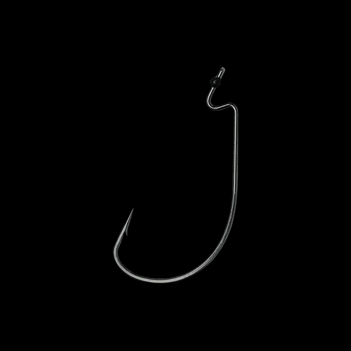 VMC WIDE GAP HOOK - #4/0 - BLACK NICKEL